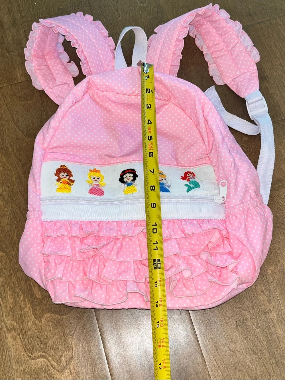 MK Clothing Design Princess Smocked : Backpack /Diaper Bag/ Essentials